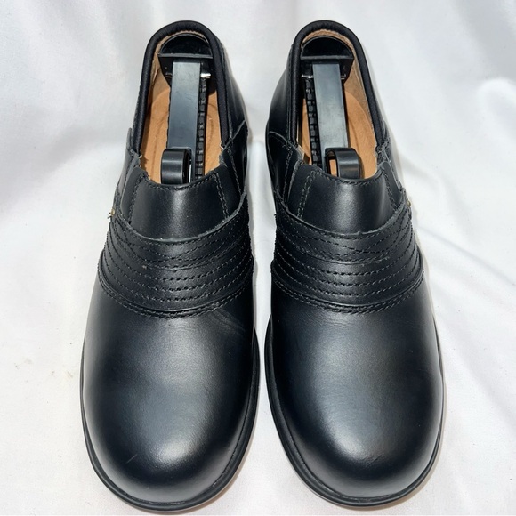 ARIAT Women's Black Leather Steel Toe Oil/Slip resist Safety Work Clogs 7 B - Picture 11 of 16